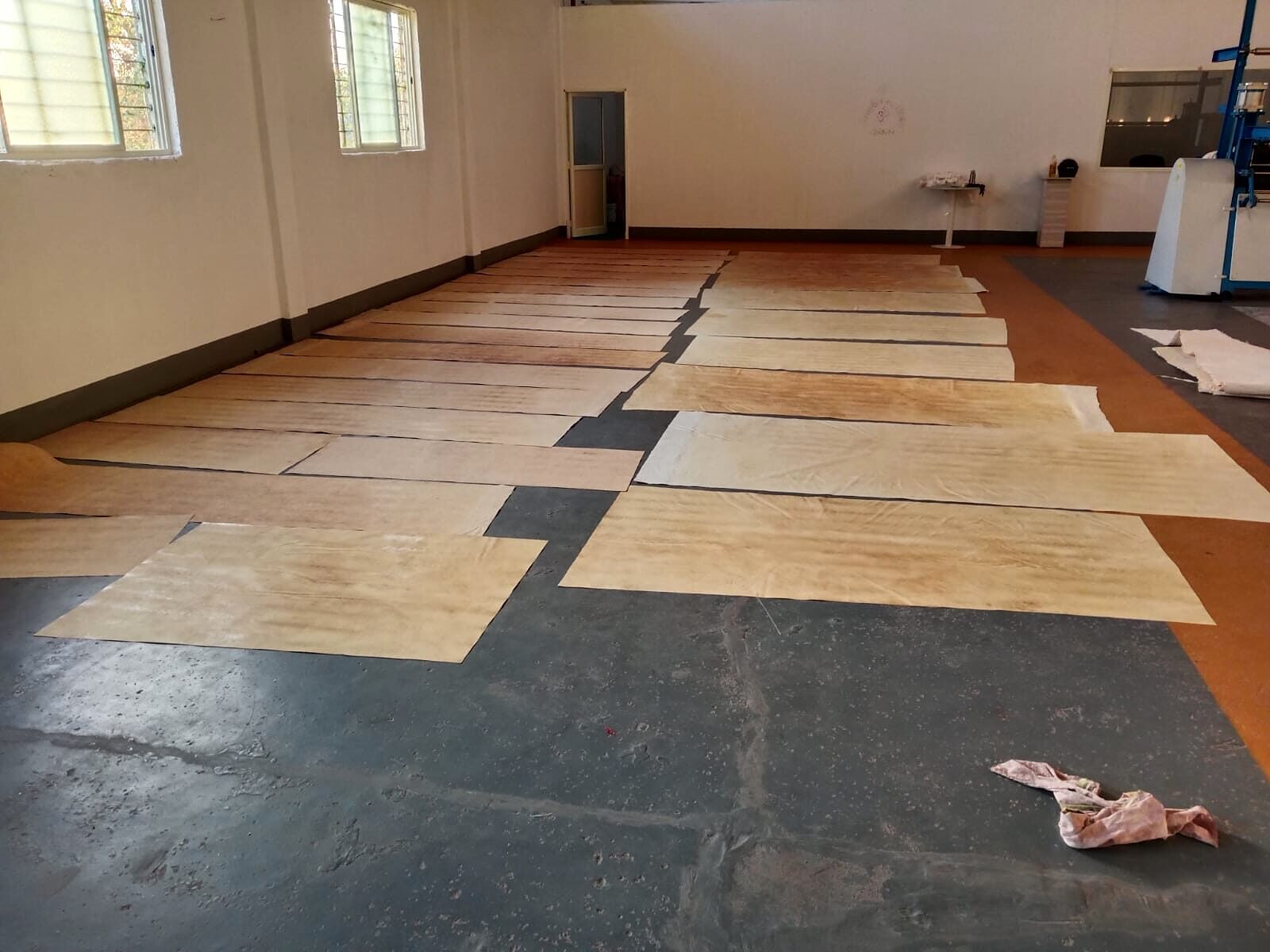 The Parna Creations production facility in Shivamogga